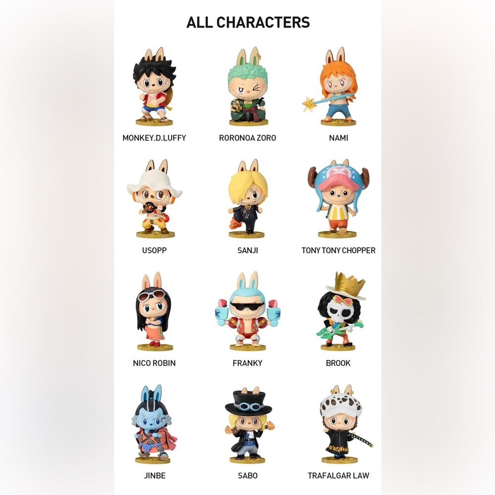 THE MONSTERS × One Piece Series Figures POP MART - Picture 8 of 16